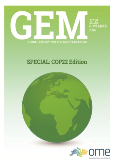 GEM 15 – Special COP22 Edition – November 2016